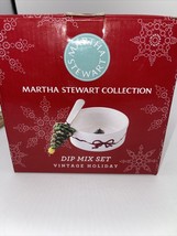 MARTHA STEWART COLLECTION VINTAGE HOLIDAY DIP MIX SET ~ NIB–Great for Ch... - £10.98 GBP
