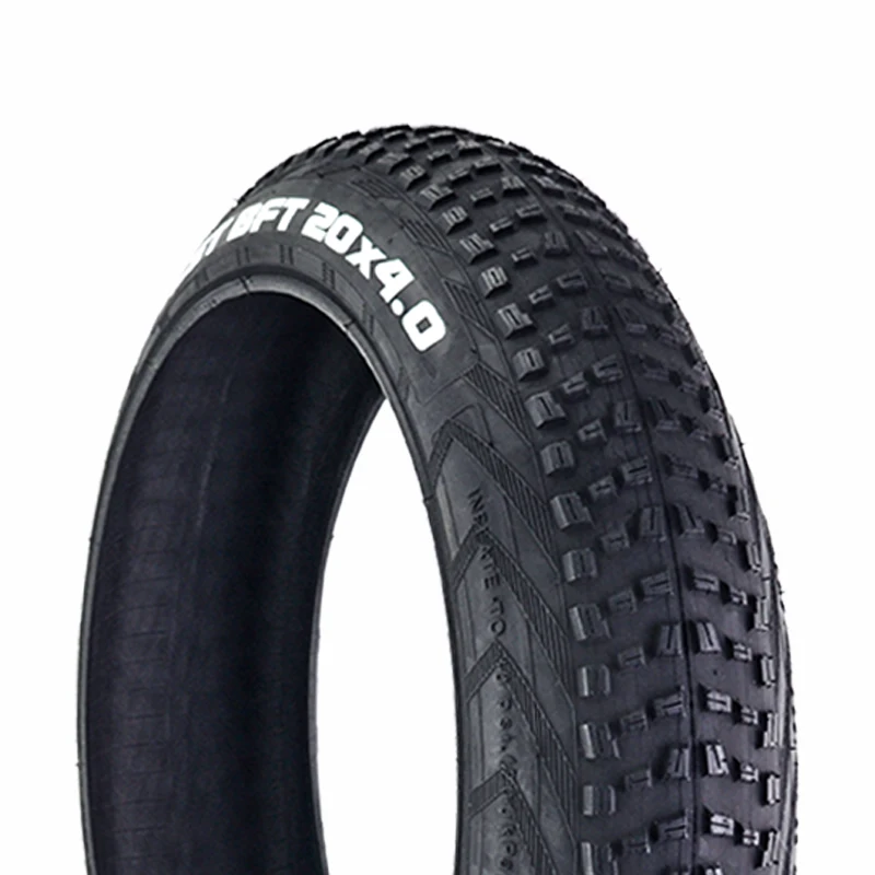 20x4.0 Snow Bike Tire 20inch Fat Tire Electric Mobile Beach Bicycle Tire for MTB - £236.35 GBP