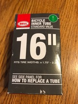 UNIVERSAL BICYCLE INNER TUBE - SCHRADER VALVE - 16&quot;, 1.75 TO 2.25&quot; Ships... - £10.06 GBP