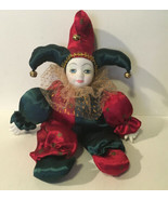 Ganz Christmas Jester Harlequin Shelf Sitter - $9.49