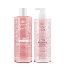 The Potted Plant Body Wash and Lotion Duo - Plums & Cream, 16.9 Oz. image 2