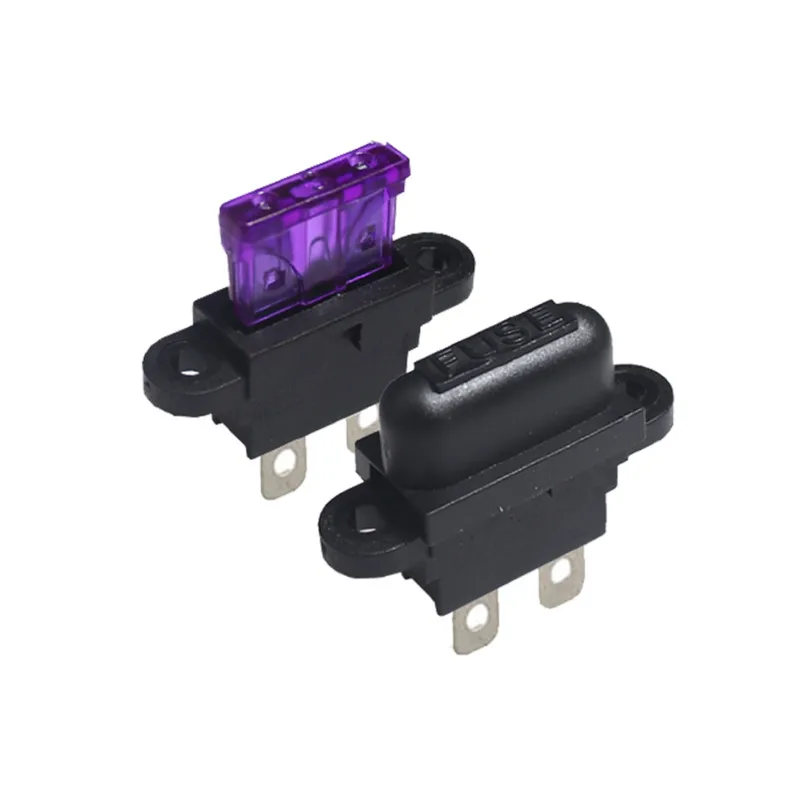 House Home 1set Waterproof Auto Standard Middle Fuse Holder + 5-40A Car Boat Tru - £19.77 GBP