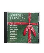 A COUNTRY CHRISTMAS 1996 CD Reba Wynonna Mavericks Vince Gill George Strait - £7.06 GBP
