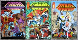 FREAK FORCE #s 3,5,7 (1993 Series) Image Comics - Erik Larsen, Victor Bridges VF - £7.10 GBP