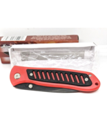 Homeland Heroes Fire Fighter Frost Cutlery Locking 4 1/2&quot; Folding Knife - $14.88 CAD
