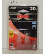 Feit Xenon Bulbs G8 Bi-Pin Base 120V 20-Watt Whiter Cooler 4000 Hours - $9.85