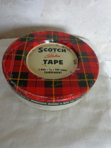 Vintage Scotch Brand Cellulose Tape Can (#0687) - £12.78 GBP
