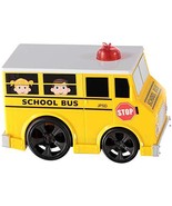 Friction Powered 6&quot; Pull Back and Go Vehicle (Ice Cream Truck) - £9.45 GBP