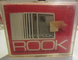 Vintage Rook Card Game 1972 Parker Brothers  Red box complete  - $16.10