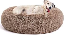 MIXJOY 30&quot; Medium Orthopedic Dog Bed Comfortable Donut Cuddler round Ultra Soft - £39.55 GBP