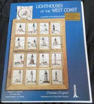 Vintage 1983 Lighthouses of the West Coast by Virginia Creekman Needlework - £4.65 GBP
