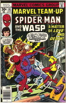 Marvel Team-Up Comic Book #60 Spider-Man and the Wasp 1977 VERY GOOD- - $2.75