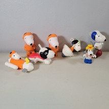 Snoopy Toy Lot of 7 2015 McDonalds Happy Meal The Peanuts Movie Charlie Brown - £9.94 GBP
