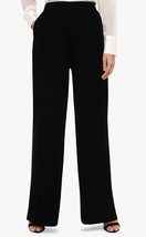 Phase Eight Tigré Velours Jambe Large Pantalon en Noir 16 (fm63-8) - £48.55 GBP