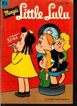 Marge&#39;s Little Lulu #56-FEB 1953-TUBBY On A SCALE-DELL Vg - £42.35 GBP