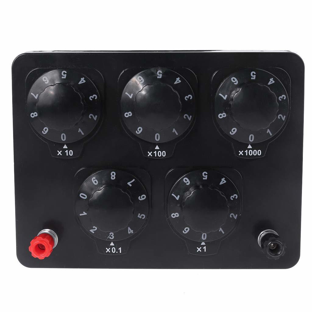 0-9999.9 Ohm Variable Resistance Box Decade Resistor Experimental Equipm... - $30.99