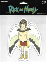Rick and Morty Animated TV Series Birdman Figure Image Car Magnet NEW UN... - £3.92 GBP