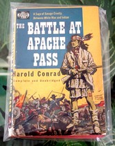 1956 Harold Conrad-Kinstler Battle At Apache Pass Avon 729 Mti Vintage Paperback - £11.99 GBP