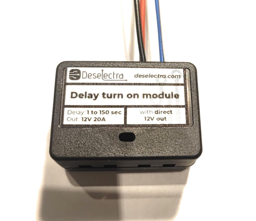Easy to use timer delay ON car daylights switch 1-150 sec 12V/20A direct... - $11.94