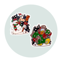 Donald Duck and Goofy Vintage Disney Pins: Best Friends Winter Sled and ... - $49.90