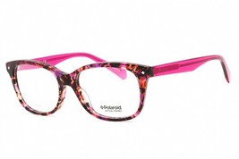 Polaroid Core PLDD 321 0C4B 00 Havana Fuchsia 51mm Eyeglasses New Authentic - $48.99