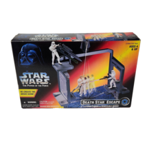 Vintage 1996 Star Wars Power Of The Force Kenner Death Star Escape Playset - £26.12 GBP