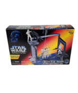 VINTAGE 1996 STAR WARS POWER OF THE FORCE KENNER DEATH STAR ESCAPE PLAYSET - £24.85 GBP