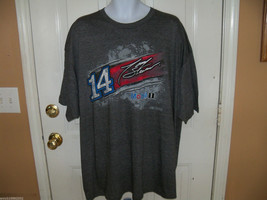 Nascar Tony Stewart #14 Gray T-shirt Size Large NEW - $18.40