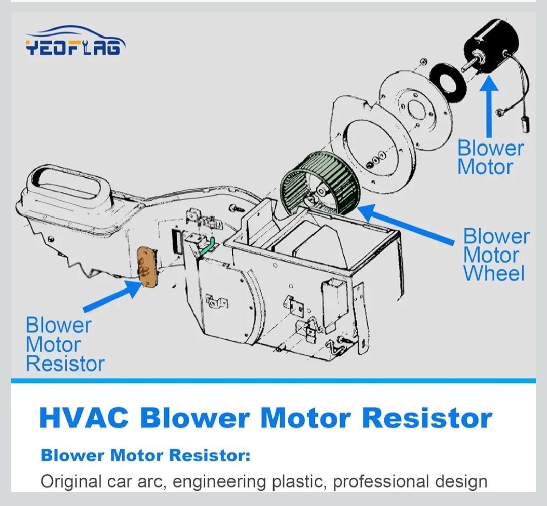 84178783 For Buick Chevrolet Camaro GMC HVAC Blower Motor Resistor Module Item image 6
