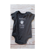 Lullaby Lane Black 0-3m Bodysuit Mommy&#39;s Alarm Clock - £3.89 GBP