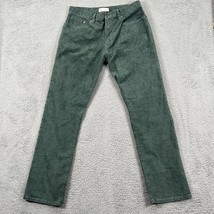 Gap 1969 Womens Green 5 Pocket Design Denim Straight Leg Jeans Size 33x32 - £23.35 GBP