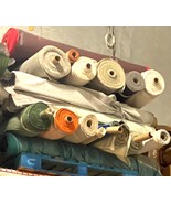 500 YARDS WHOLESALE LOT ASSORTED UPHOLSTERY FABRIC INDOOR &amp; OUTDOOR USA ... - £1,100.18 GBP