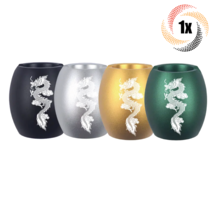 1x Snuffer King Palm Assorted Colors Dragon Egg Snuffer Ashtray | + 2 Free Tubes - £14.74 GBP