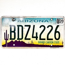 2020 United States Arizona Grand Canyon Passenger License Plate BDZ4226 - £14.69 GBP