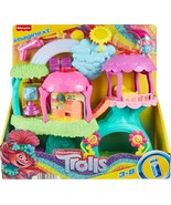 Fisher-Price Imaginext DreamWorks Trolls Lights Sounds Rainbow Treehouse... - $23.13 CAD