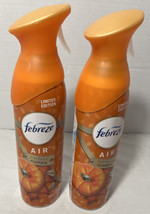  Pumpkin Febreze Air Refresher Spray Limited Edition~8.8 oz @ 2 count. - $16.81