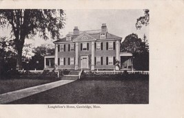 Longfellow&#39;s Home Cambridge Massachusetts MA Postcard UDB - $2.99
