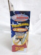 Real Skin All American Whopper Vibrating 6.5" Dong with Universal Harness image 5