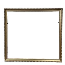 Vintage 21&quot; x22-1.3cm wood gold ornament picture frame for ~48.3cmx53.3c... - $179.15