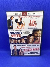 Life with Mikey/Swing Vote/Father Hood (DVD, 2012, 2-Disc Set) - £3.08 GBP