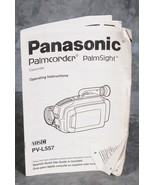Panasonic PalmSight PV-L557 Operating Instructions Manual - £3.14 GBP