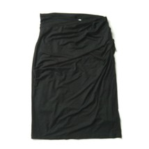 NWT MM. Lafleur Soho Pencil in Black Ruched Stretch Jersey Pull-on Skirt S $140 - £57.11 GBP
