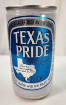Vtg 70&#39;s Texas Pride Beer Aluminum Pull Tab Beer Can Pearl Brewery San Antonio - £5.51 GBP