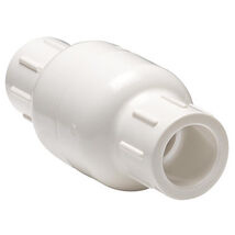 Homewerks 1 in. D X 1 in. D Solvent PVC Spring Loaded Check Valve - $20.81