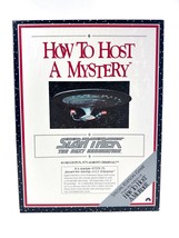 Vntg 1992 How to Host A Mystery - Special Edition Game Star Trek TNG VGC CIB - $35.63