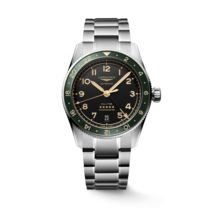 Longines Spirit Zulu Time 39 MM Chronometer Automatic Watch L38024636 - £1,945.52 GBP