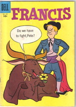 Francis The Talking Mule Four Color Comic Book #863 Dell Comics 1957 FIN... - $18.29