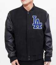 DSHARKS Varsity Jacket – Los Angeles Embroidered Back with Leather Sleeves - $140.00+
