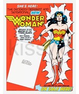 Wonder Woman 17 x 22 &quot;On Sale Here&quot; Dealer Comic Book Promo Poster DC Co... - $41.03 CAD