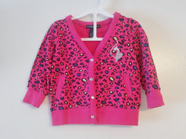 Baby Phat Infant Toddler Girls Button Up Sweaters Animal Print Various S... - $13.49